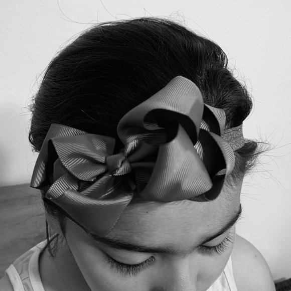 Ribbon Hair Bow Elastic Headband Set of 6, new - Picture 8 of 8